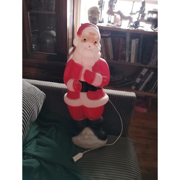 Empyre Other - Santa 1973 Carolina plastic blow mold Santa Claus 22 in tall